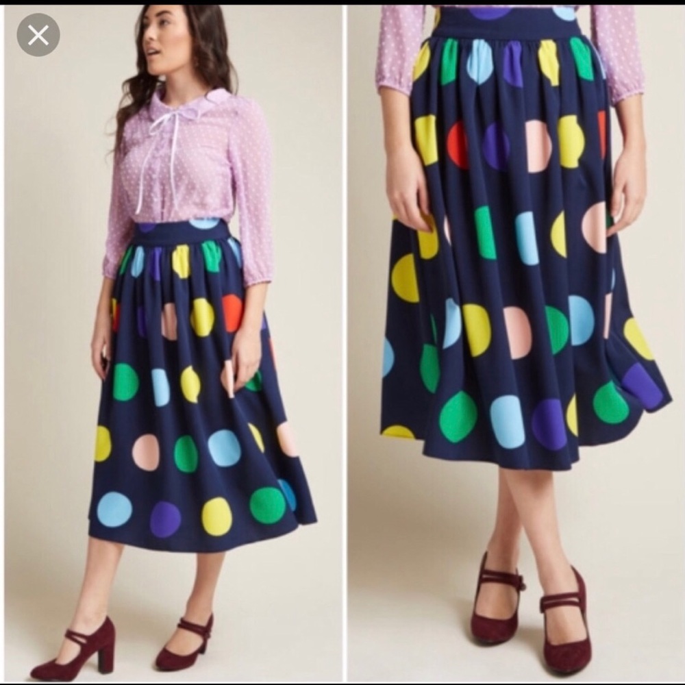 ModCloth Midi Skirt